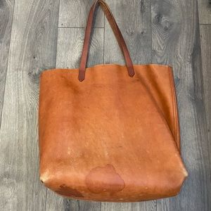 Madewell leather tote